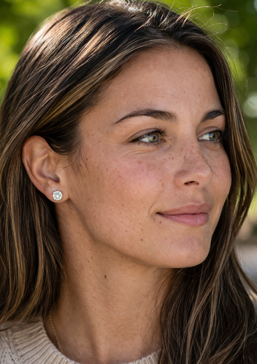 2.00 CTW Natural Diamond Studs Pair (GIA Certified)