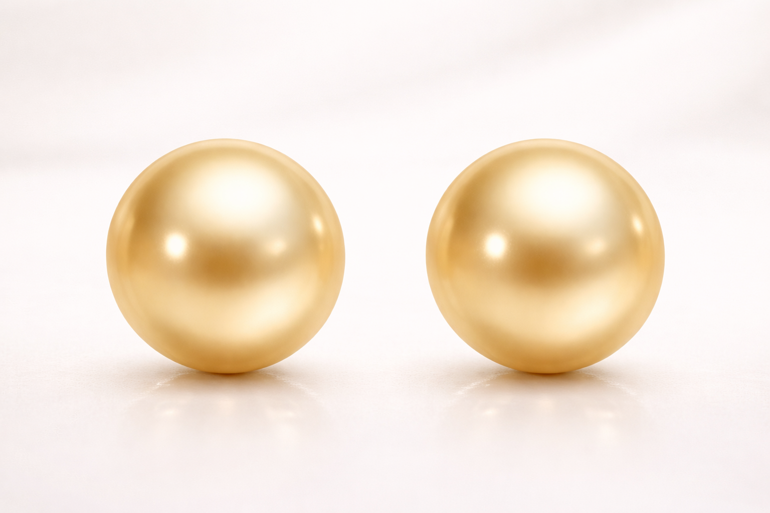 Golden South Sea Pearl Earrings